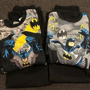 Batman Kids Pajama Set - Black and Blue